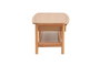 Hanah Home Mesa de Centro Daisy en Colores Naturales y Madera